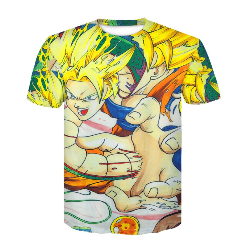 D-192 Новое поступление, забавная 3d футболка Master Roshi, летние хипстерские футболки с коротким рукавом, мужские/женские футболки с аниме Dragon Ball Z, мужские футболки - Цвет: D-192