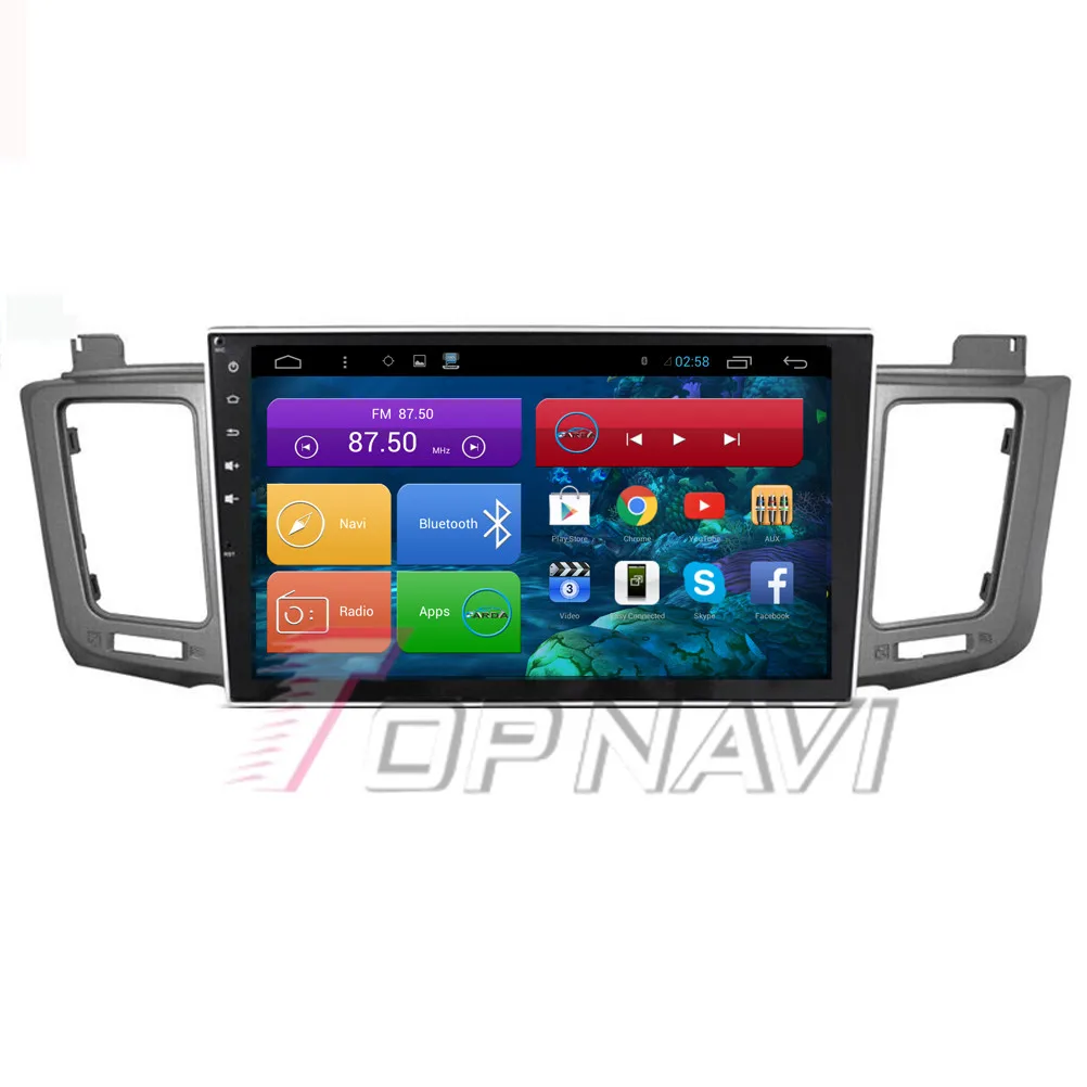 

Topnavi 10.2 " Quad Core Android 6.0 Car GPS Navigation for Toyota RAV4 2015 Autoradio Multimedia Audio Stereo,NO DVD In Dash