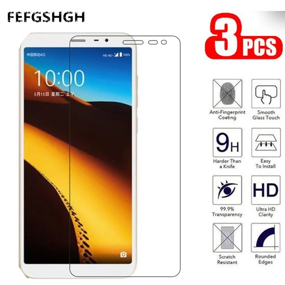 Закаленное стекло 2.5D 9H для мобильных телефонов A4S Защитное китайских A3S защитная