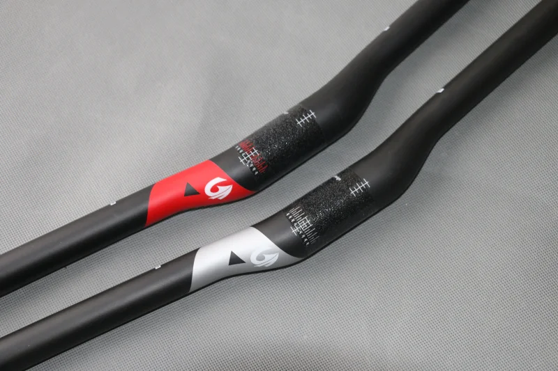 

New ASIACOM Full Carbon Bicycle Handlebar Mountain Bike Flat Riser Handlebar MTB Carbon Handlebars Bike Parts Angle 3/9 600-740