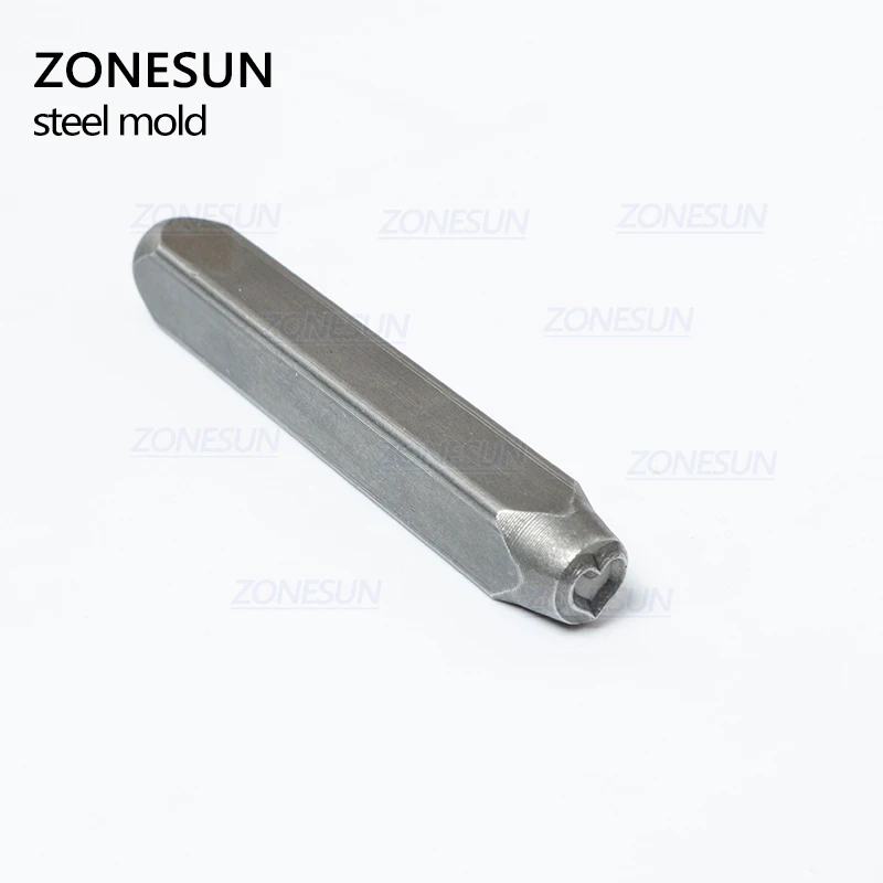ZONESUN ювелирные изделия в форме сердца штамповка металла алфавит логотип стальные штампы формы маркировка инструмент штамповки для Золотого кольца браслет ожерелье