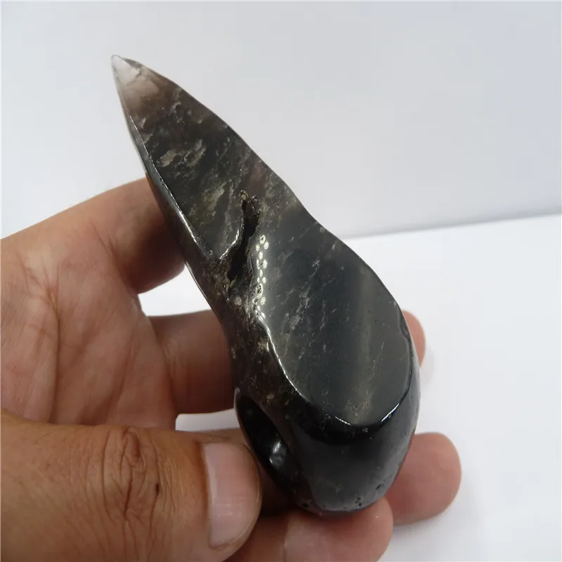 Натуральный кварцевый кристалл Птица Череп T157 | Дом и сад