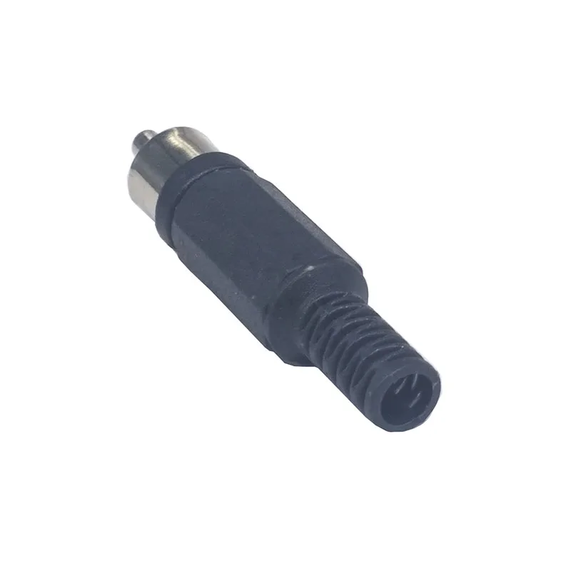 10 шт./лот 5 черных красных пластиковых разъемов RCA AV пластиковый корпус стерео