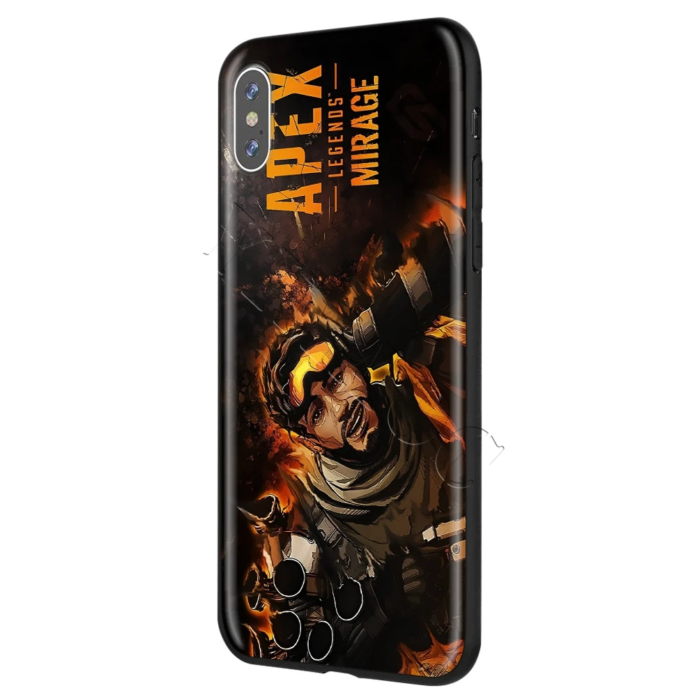 10 Мягкий силиконовый чехол для iPhone 11 Pro XS Max XR X 8 7 6 6S Plus 5 5S se - Цвет: 10