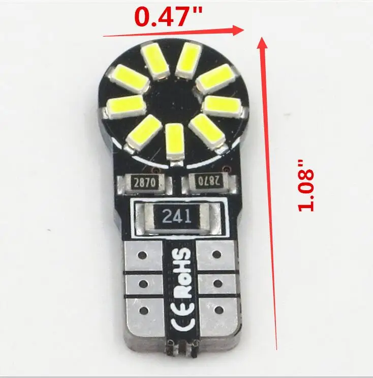 10 шт. автомобисветильник светодиодные лампы T10 3014 12SMD 194 | Автомобили и мотоциклы