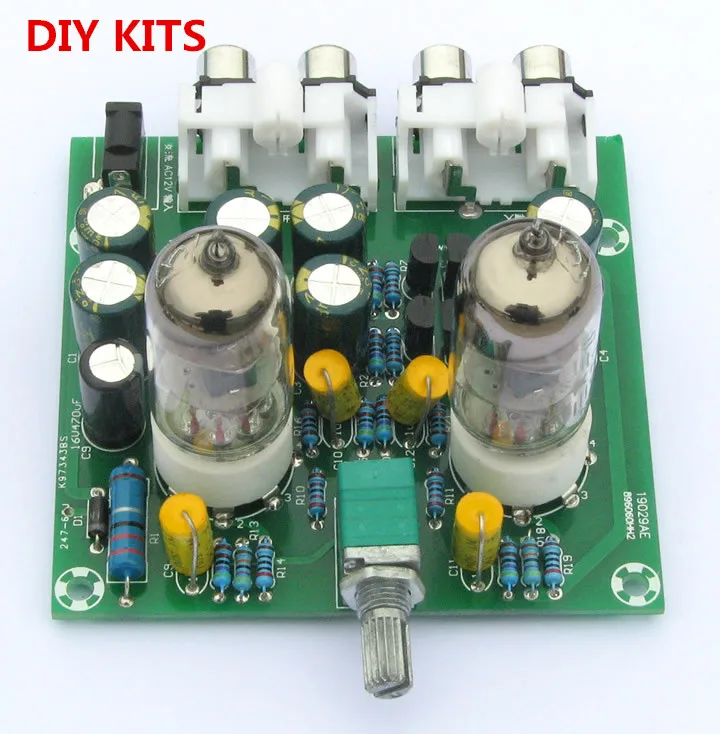 

100% Brand New and High Quality Fever 6J1 Tube Preamp Board 6J1 Valve Bile Buffer 77 * 75 * 52MM