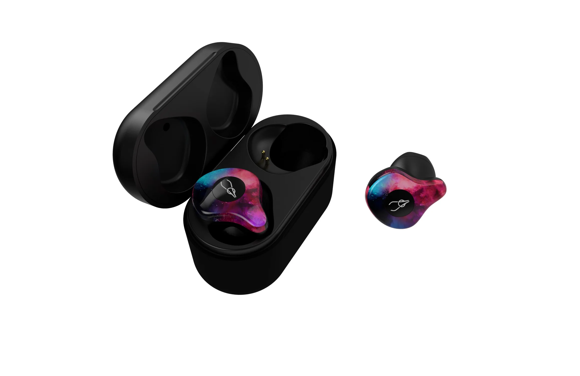 flame Новейшие bluetooth беспроводные наушники sabbat x12 pro с зарядным устройством мини портативные невидимые наушники BT5.0 стерео объемные близнецы - Цвет: flame