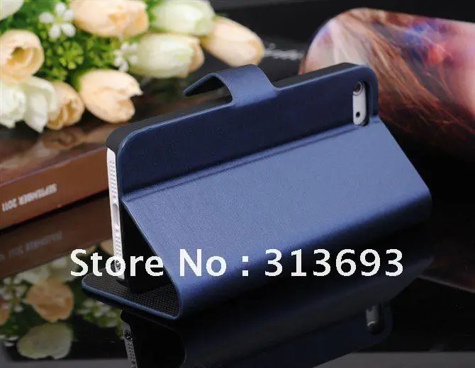 multi color chosen for iphone 5 5g mercerized leather case| |