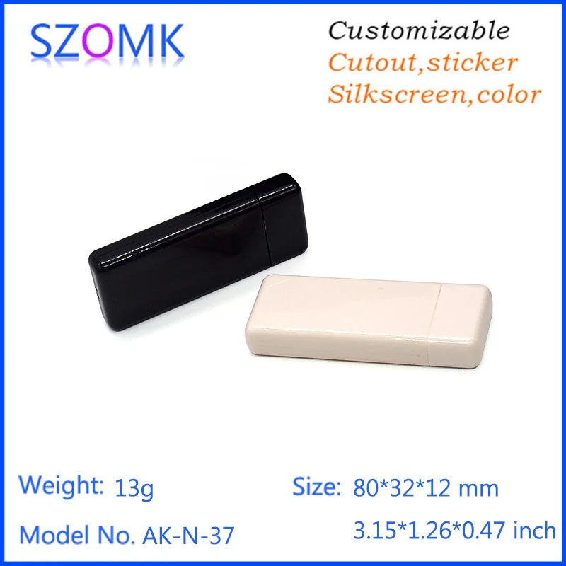 Корпус usb флешки smomk 80*32*12 мм внешняя электронная карта пластиковый корпус 1