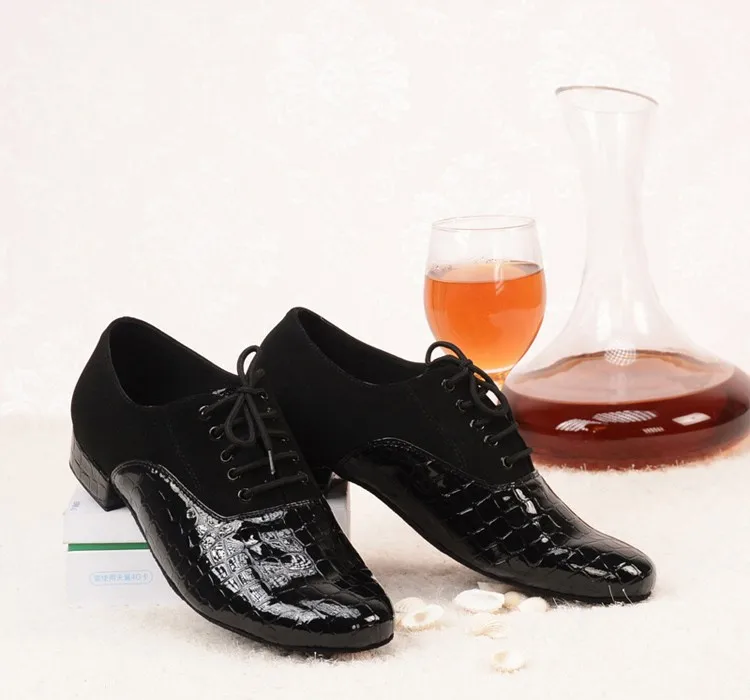 DILEECHI/мужские туфли из искусственной кожи с принтом крокодила для латинских