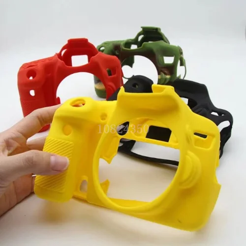 Красивый мягкий силиконовый чехол для телефона камеры объектива Canon 80D 70D