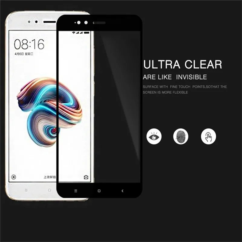 HOPCHAM 3D edge полное покрытие стекло для xiaomi MI A1 Закаленное пленка MI5X защита экрана miA1