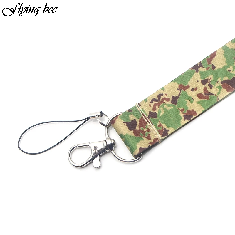 Камуфляжные шнурки Flyingbee для брелока удостоверения личности идентификационных