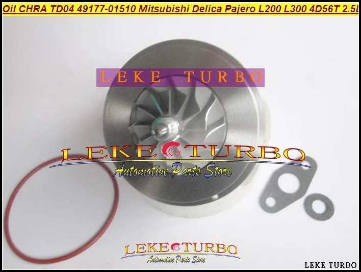 Картридж с масляным охлаждением Turbo CHRA TD04 49177 01510 MD106720 для Mitsubishi SHOGUN Delica Pajero L200 L300