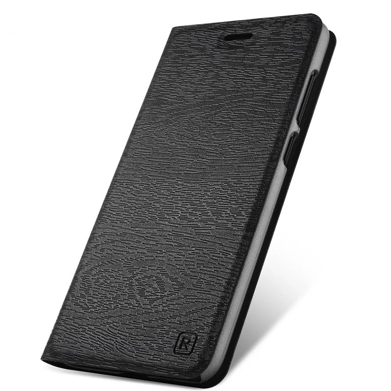 Роскошный кожаный чехол для huawei Honor 9, чехол-книжка, чехол-книжка для huawei Honor 9, полная Защита, Чехол - Цвет: Черный