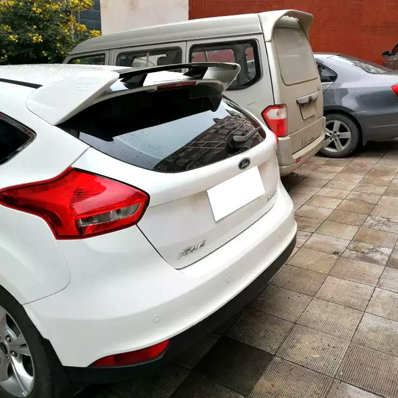 Для Ford Focus ST спойлер 2012-2015 высокое качество абс материал заднее крыло автомобиля