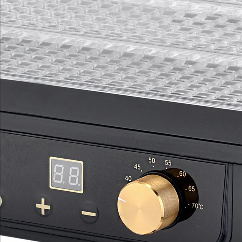 Household Food Dehydrator 220V Fruit Vegetable Meat Dehydrator Extra Long Timing Food Machine KA-D5T