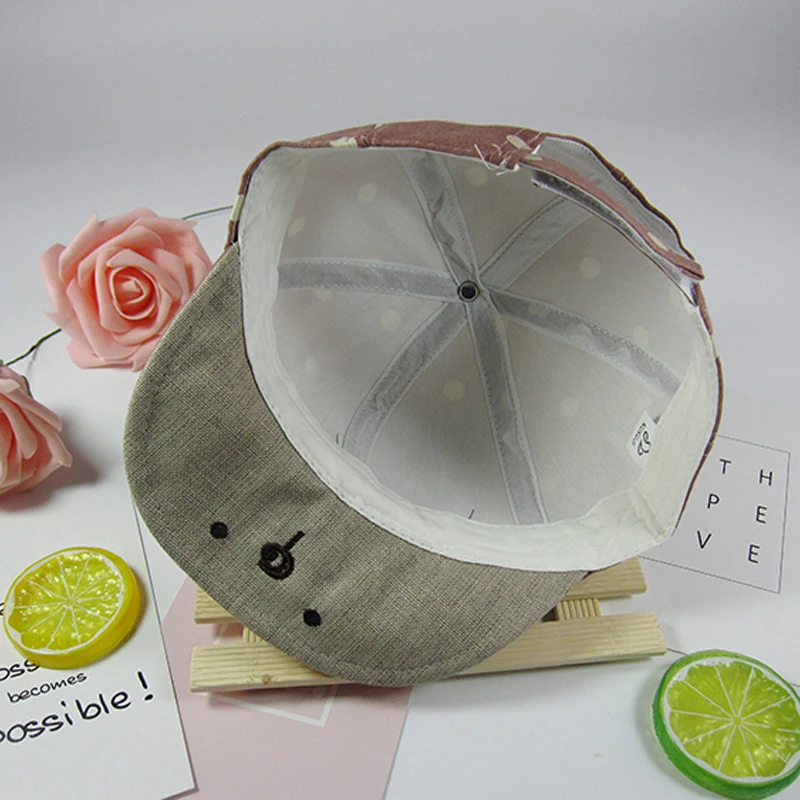 New Baby fashion cap Summer Hats for Kids Multicolor Casual rabbit design Bucket Hat cute Cap 8-24 Month GH174 | Детская одежда и