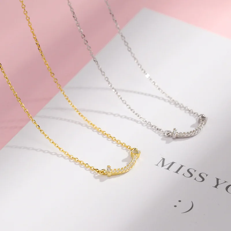 Chocker Necklace 925 Sterling Silver Jewelry For Women Woman 2019 With Rhinestones Golden | Украшения и аксессуары