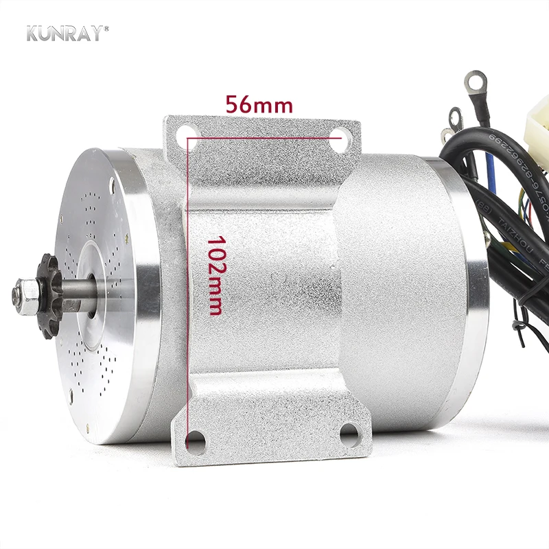 KUNRAY MY1020 электродвигатель постоянного тока 48V 2000W комплект Электрический преобразования электронной велосипед Скутер трехколесный велосипед Велоспорт ХОВЕРБОРДА, Аксессуары для велосипеда
