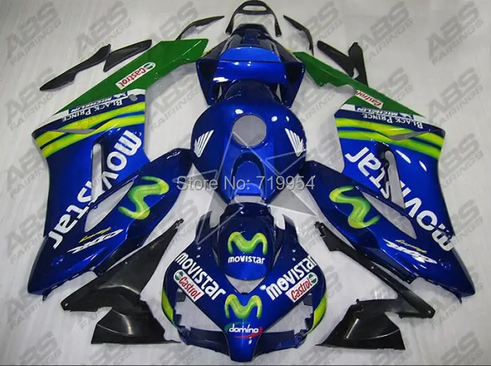 Movistar тиражом 04 05 2004 2005 CBR 1000RR зализа комплект Motorcyclebody комплекты с бесплатным