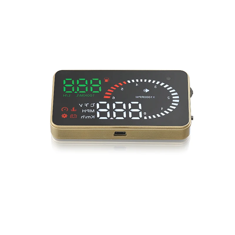 JUEFAN X6 OBD2 EOBD HUD Дисплей Plug and Playcar двигатель Аварийная Сигнализация Автомобильный