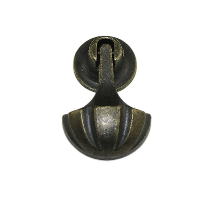 Vintage Umbrella Handle Drawer Wardrobe Door Alloy Chinese Furniture Hardware Bronze Tone 29*48mm 10Pcs | Обустройство дома