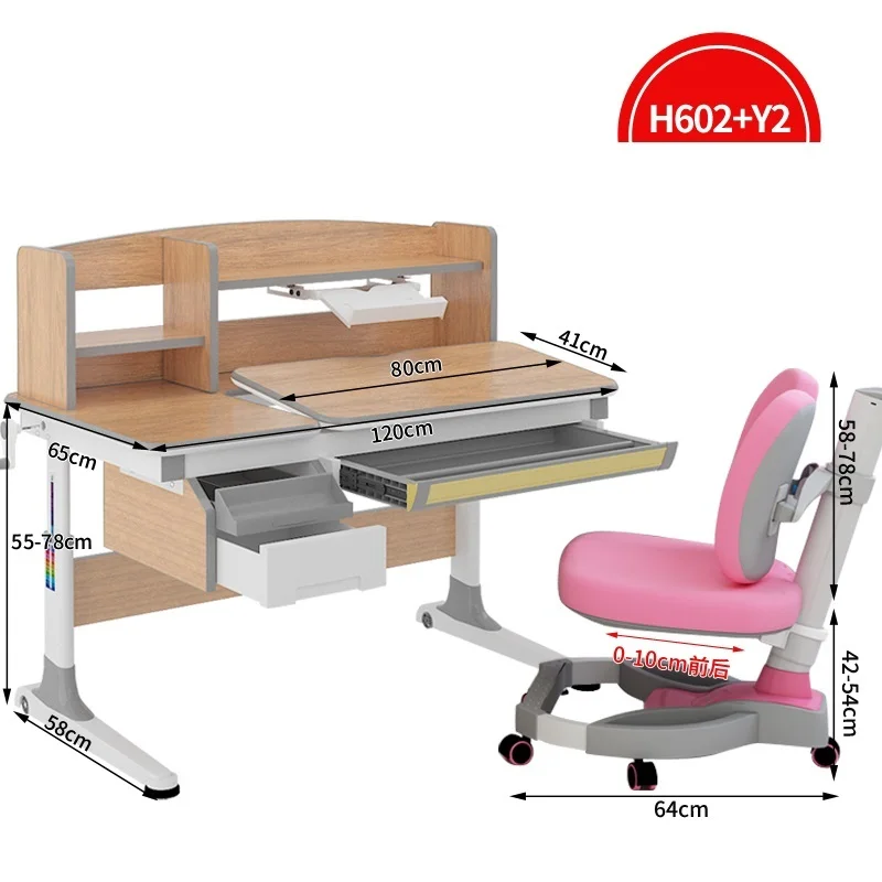 Tablo Pupitre Infantil Estudio мебель Tisch набор Kinder Tafel Tableau Estudiar Enfant стол Escritorio Меса для обучения детский стол - Цвет: Version G