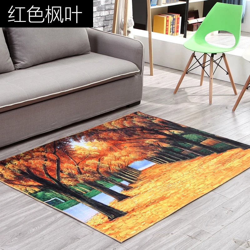 color8 3D мультяшный ковер с морским пейзажем акулы, нескользящий коврик, ковер для гостиной, спальни, детская комната, украшение, сказочные ковры - Цвет: color8