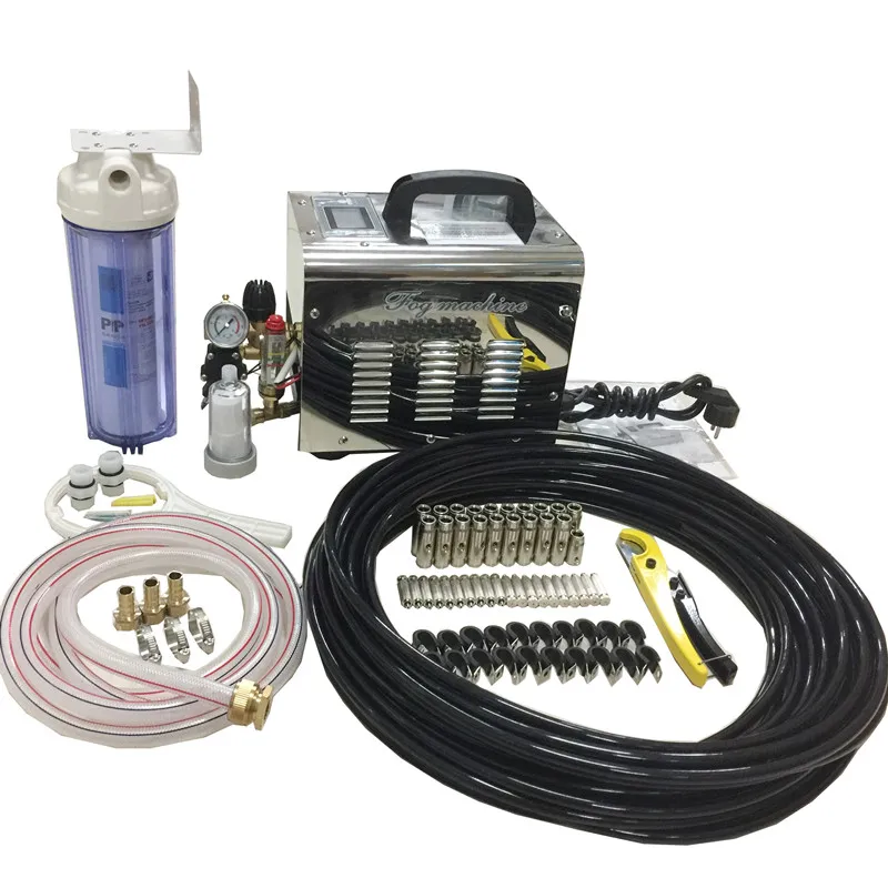 

S116 Free Shipping Full Set of Misting 1LPM Watering & Irrigation Sprayers Garden Sprayer with 20pcs High Pressure Nozzles