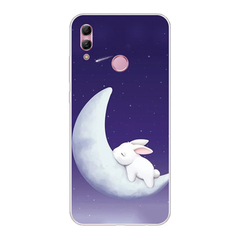Чехлы для Huawei Honor 10 Lite Capa Cover в литературном стиле Ударопрочный Мягкий чехол из ТПУ