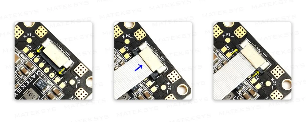 Matek Systems F722-STD F722 STD STM32 F722 игровые джойстики со встроенным серверный компьютером с экранным меню BMP280 барометр Blackbox для моделей RC Мультикоптер