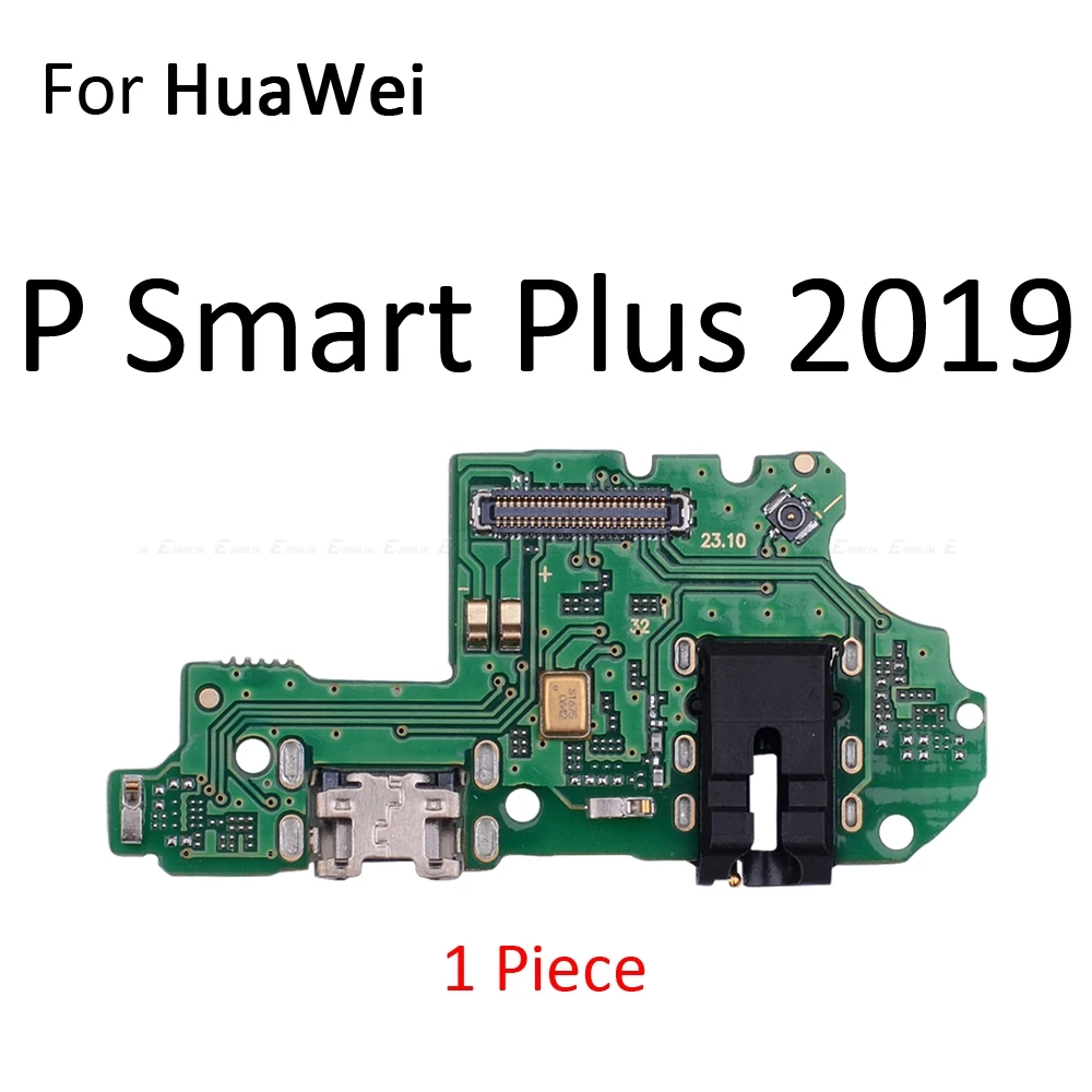 For P Smart Plus2019 Новое зарядное устройство USB док-станция зарядная док-станция порт плата микрофон гибкий кабель для HuaWei mate 20 10 9 Pro Lite P Smart Plus - Цвет: For P Smart Plus2019