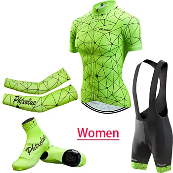4 in 1 Phtxolue женские майки для велоспорта комплект Майо Ropa Ciclismo горный велосипед одежда для велоспорта комплект для велоспорта - Цвет: 4 in 1
