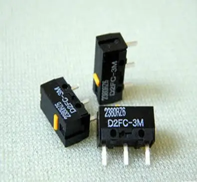 

Новый переключатель, микро-переключатель для мыши D2FC3M, DIP3, 5 шт./партия, 50 шт./лот