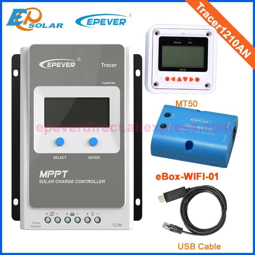 Солнечные панели Контроллер Заряда mppt EPsolar с Wi-Fi поле использовать датчик