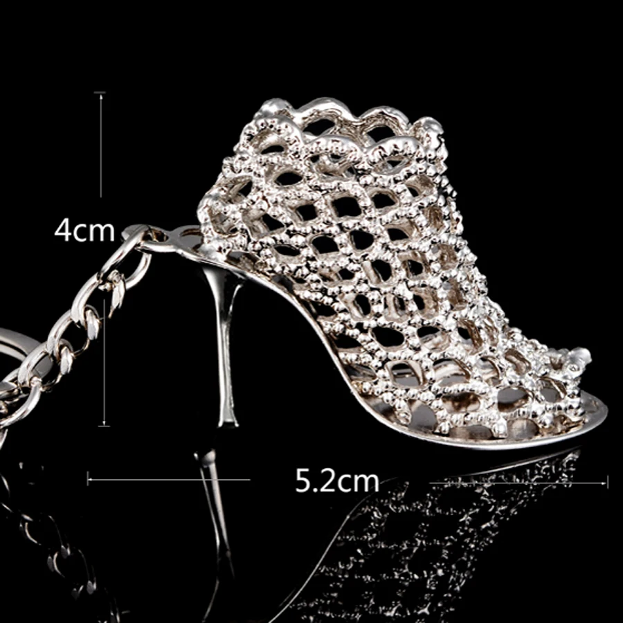 Новинка креативный брелок на высоком каблуке с кольцом металлическим брелоком