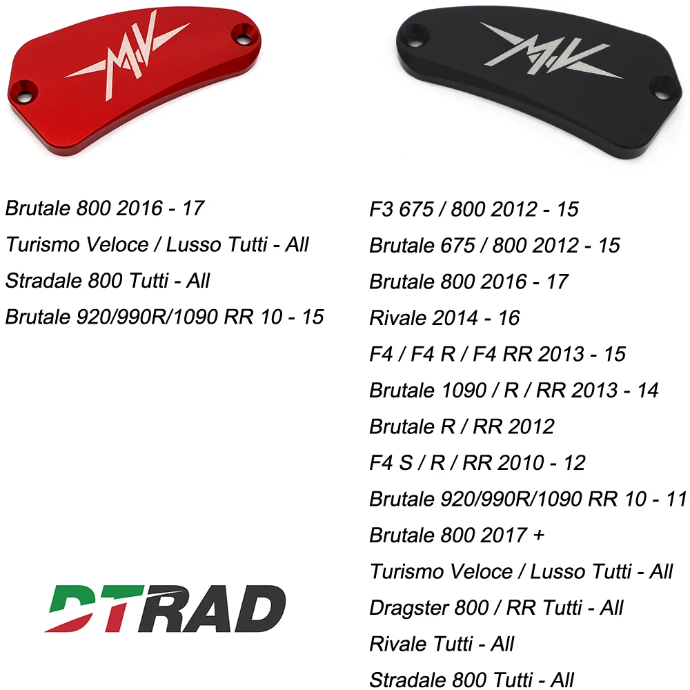 Мотоциклетная задняя крышка для MV Agusta F4 / R RR 13 15 Brutale 675 800 2012 2015 Rivale 2014 2016|Тормозные