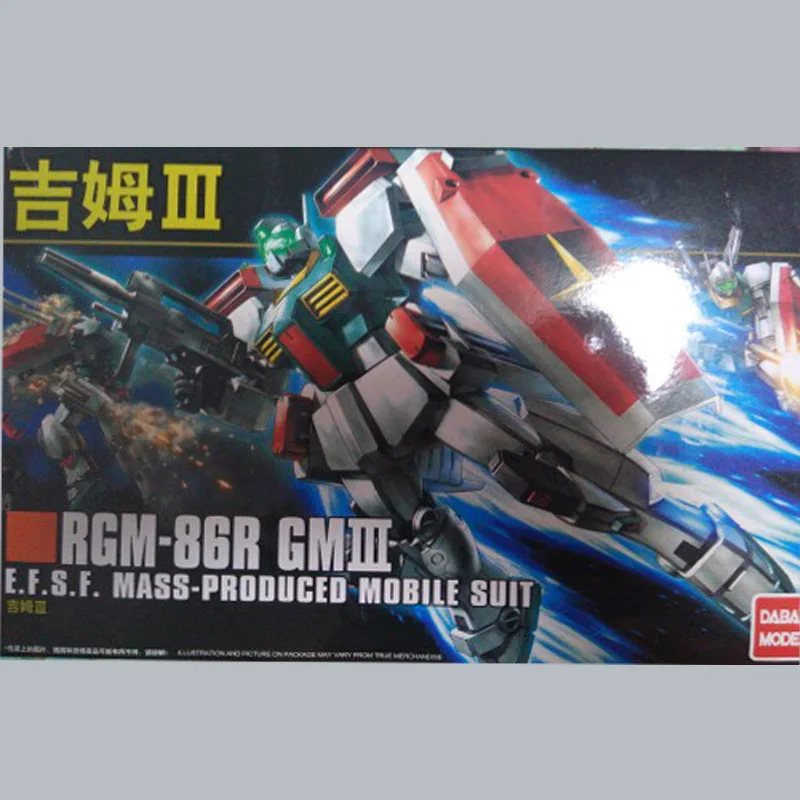 Daban модель 1/144 HGUC 126 RGM-86R GM-III G Gundam brinquedo мобильный костюм Сборная модель наборы аниме фигурка