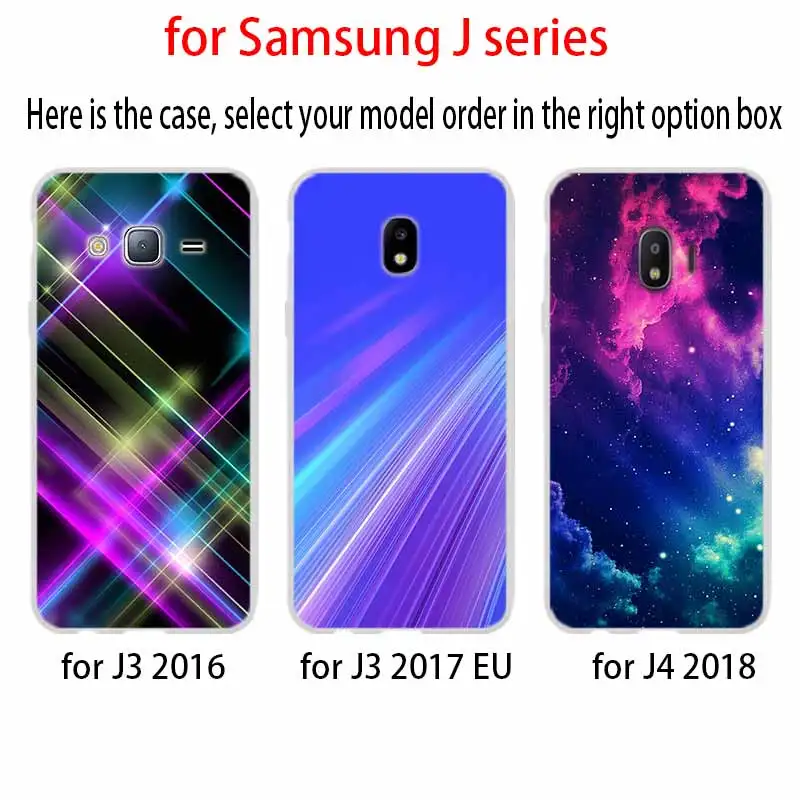 Чехол для телефона Samsung Galaxy J6 J4 Plus J8 J3 J7 2018 J5 j7 2017 2016 j6 Prime чехол с градиентным
