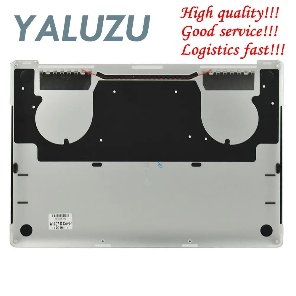 QH YALUZU new Bottom Case Lower Cover Pro 15&quot Touch Bar A1707 Space silver 2016 2017 for MacBook Retina | Компьютеры и офис