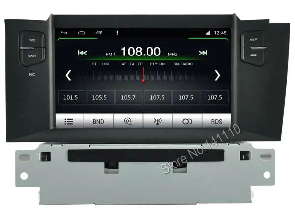 S160 4 ядра Android 4.4.4 автомобиль аудио для Citroen C4L/DS4 dvd-плеер головное устройство