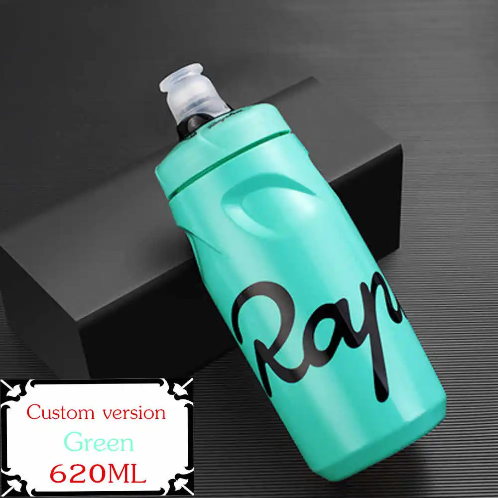 green 620ml Rapha бутылка для воды для велоспорта 620/750 мл герметичная сжимаемая бутылка без вкуса пластиковая бутылка для воды без бисфенола для кемпинга и пеших прогулок - Цвет: green 620ml