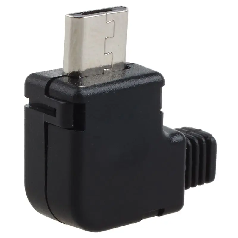 Прямоугольный Micro USB 5 P порт со штекерной розеткой разъем с пластиковой
