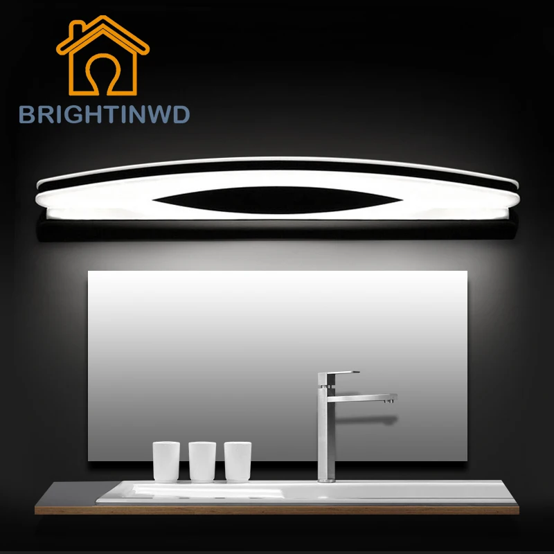 BRIGHTINWD светодиодный зеркальный светильник косметические акриловые помещении