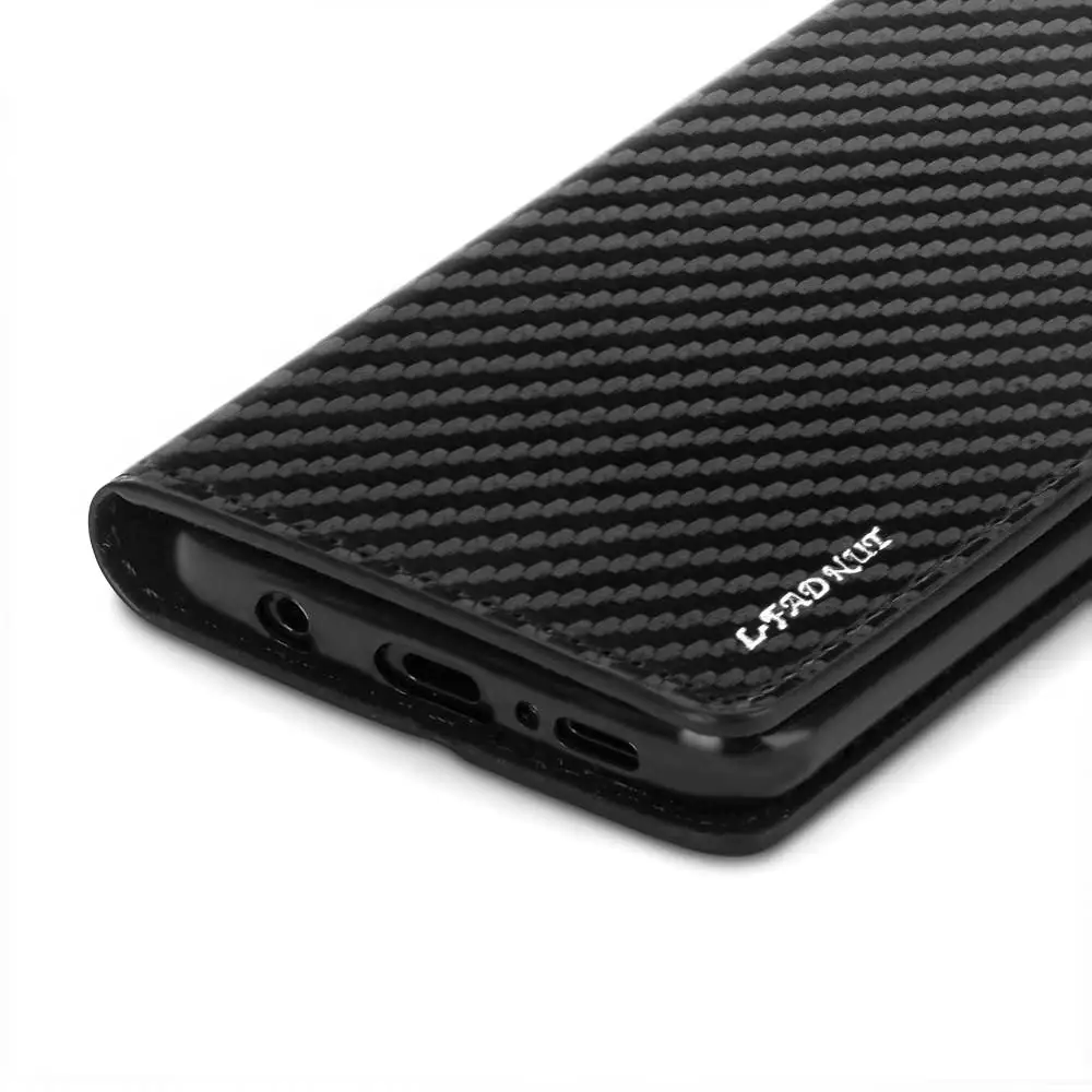 L-FADNUT углеродного волокна Флип кожаный чехол для samsung Galaxy J5 J3 J4 J6 бумажник чехол для samsung A7 A3 A5 A6 A8