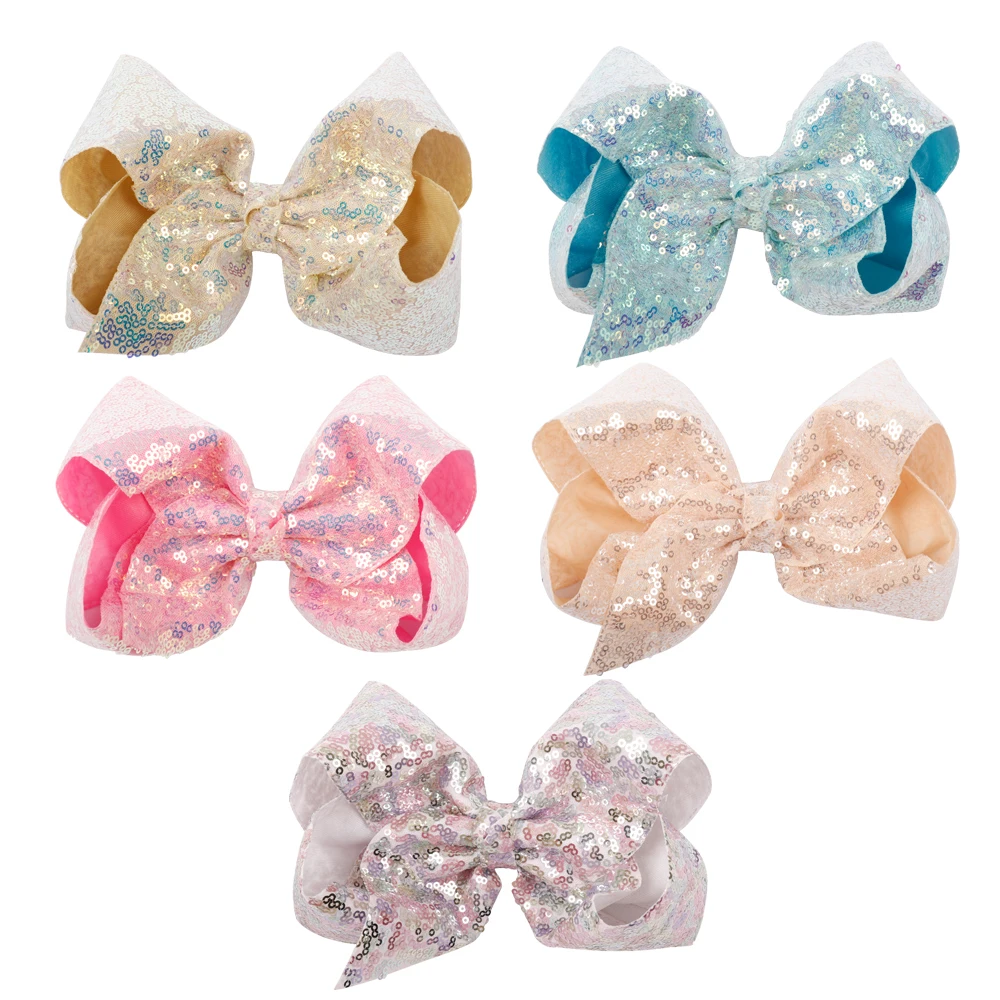 75 мм лента с блестками карамельного цвета Радужный бант для волос сделай сам