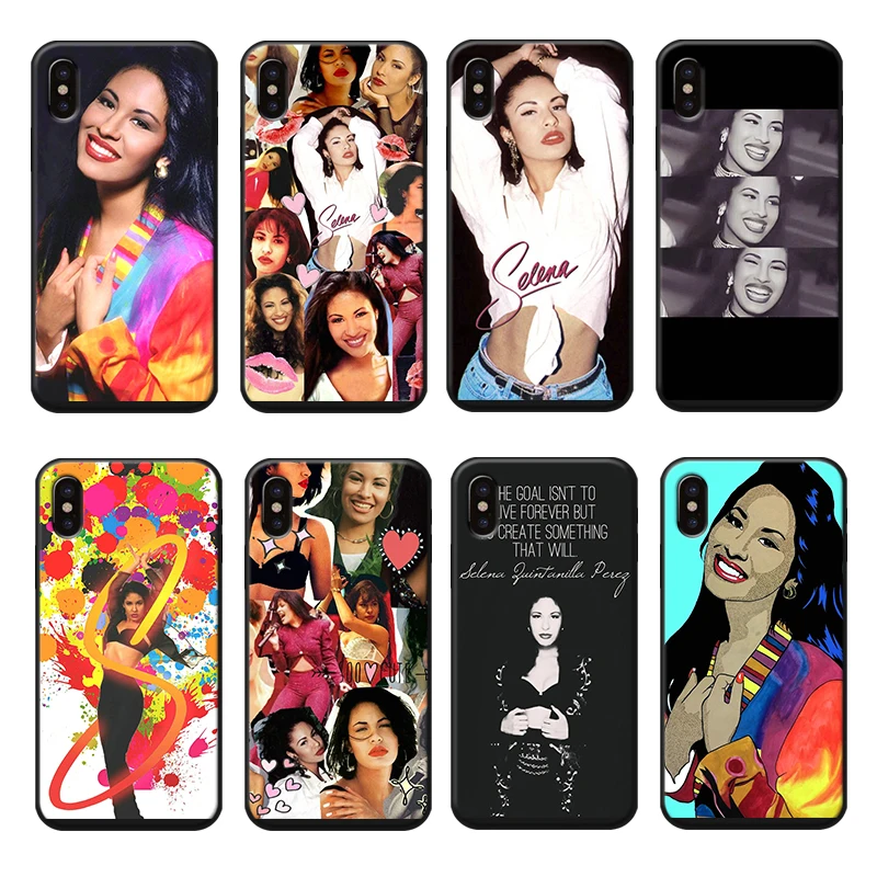 Чехол для телефона Selena Quintanilla iphone7 8 Plus роскошный мягкий силиконовый чехол iPhone8 6 6s X