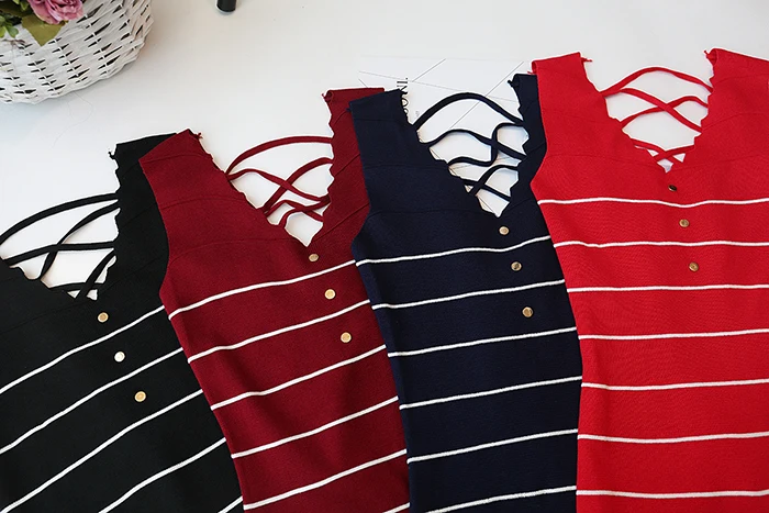 

fashion brands Women's Clothing off shoulder bodycon dress sexy Female v-neck knitted tank short dresses summer style new