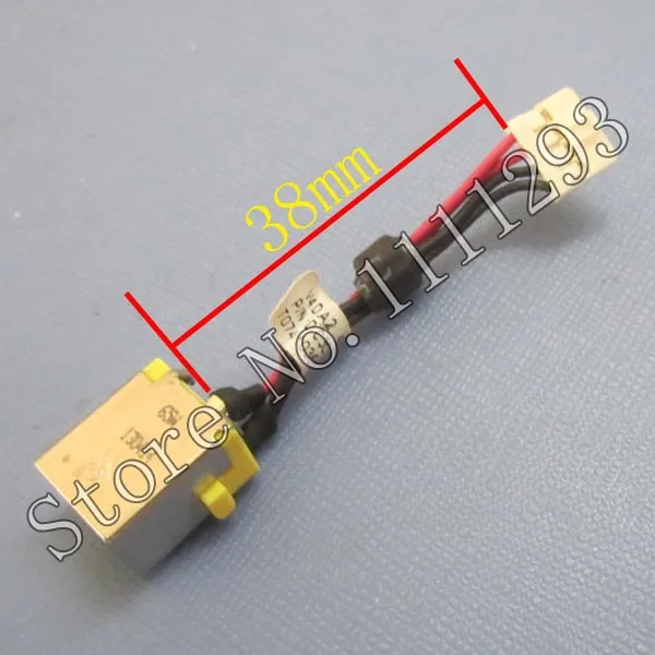 1 шт./лот новый разъем питания постоянного тока с кабелем для Acer travelmate p645 и т. д.